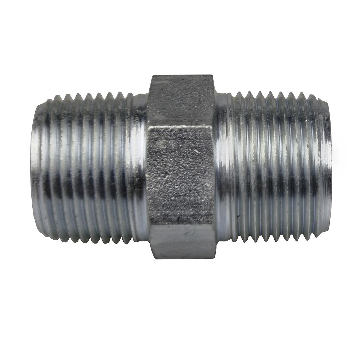 5404-04-04 - Hex Pipe Nipple - Steel